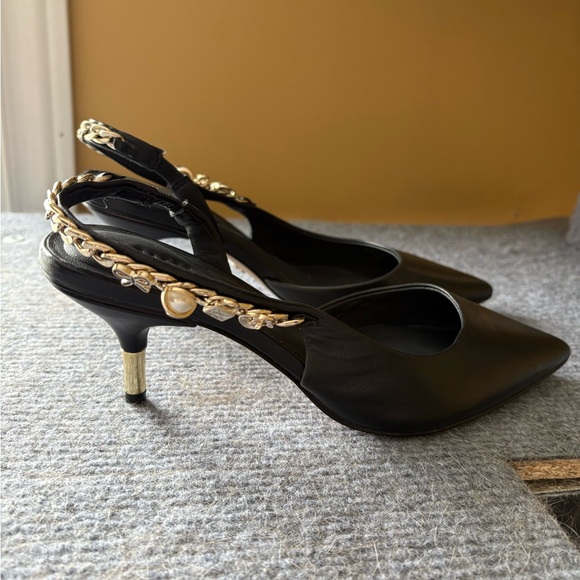 NWOB Ted Baker London Esme Pointed Slingback Size 5 - Picture 2 of 9